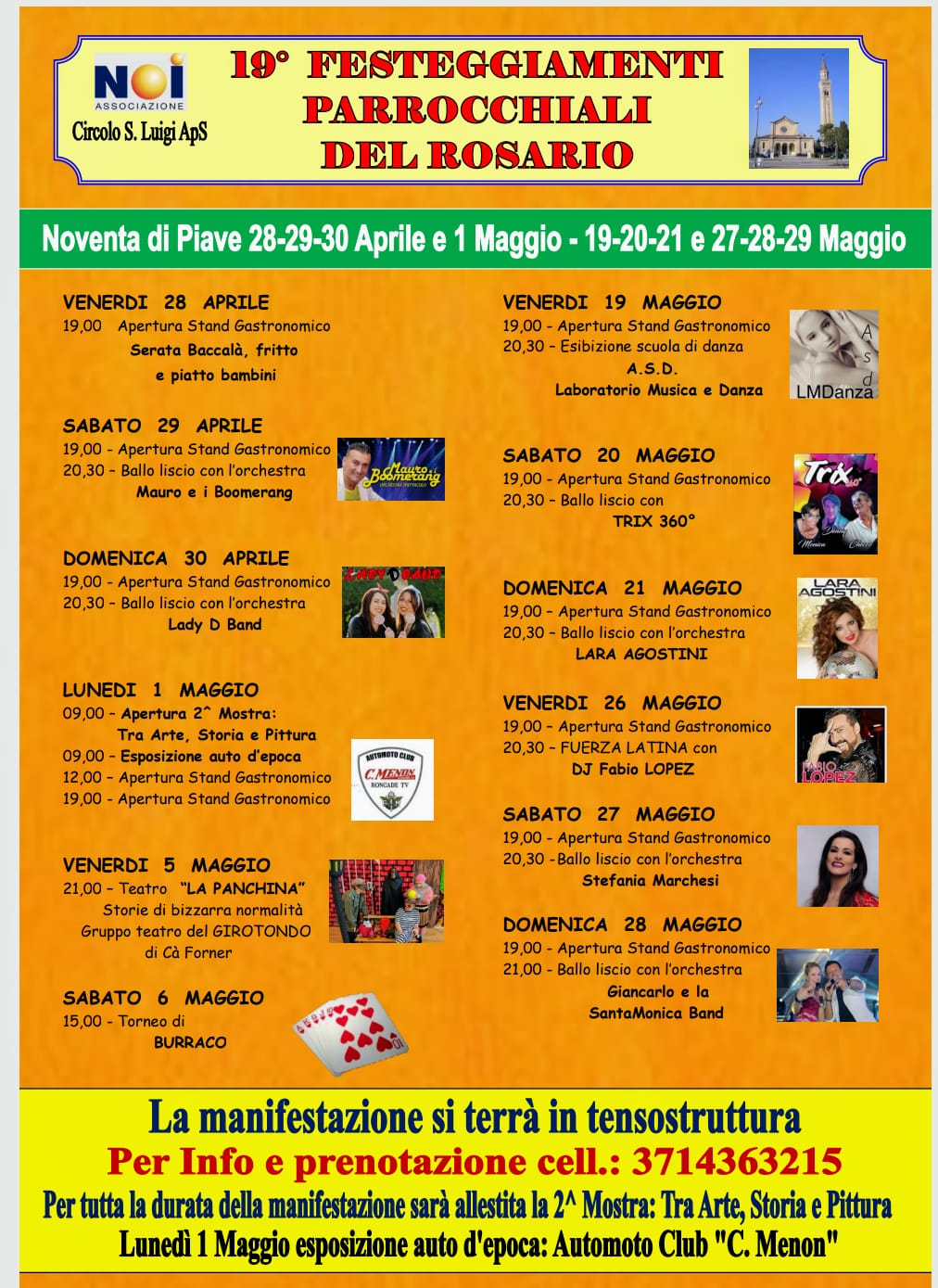 19^ Sagra del Rosario: Apertura con serata Baccalà e fritto!