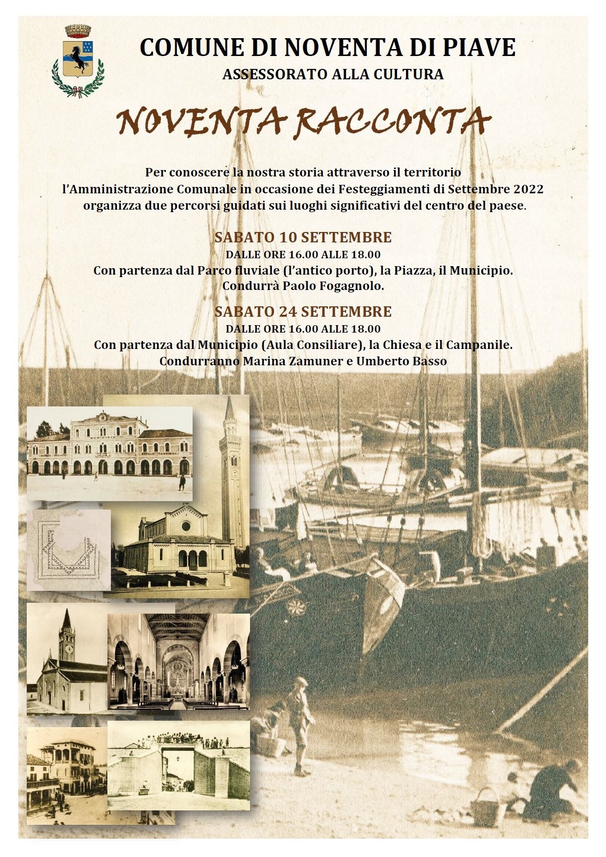 "Noventa Racconta" - percorsi guidati.