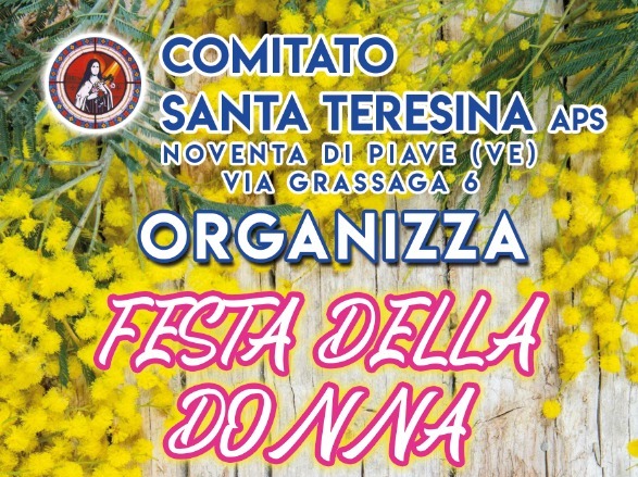 Cena per la Festa della Donna - sabato 4 marzo 2023