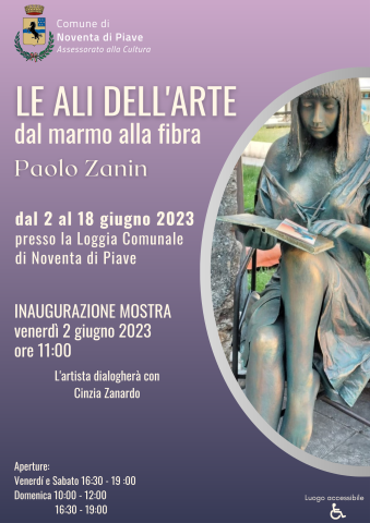 Mostra: "Le Ali dell'Arte - dal marmo alla fibra"