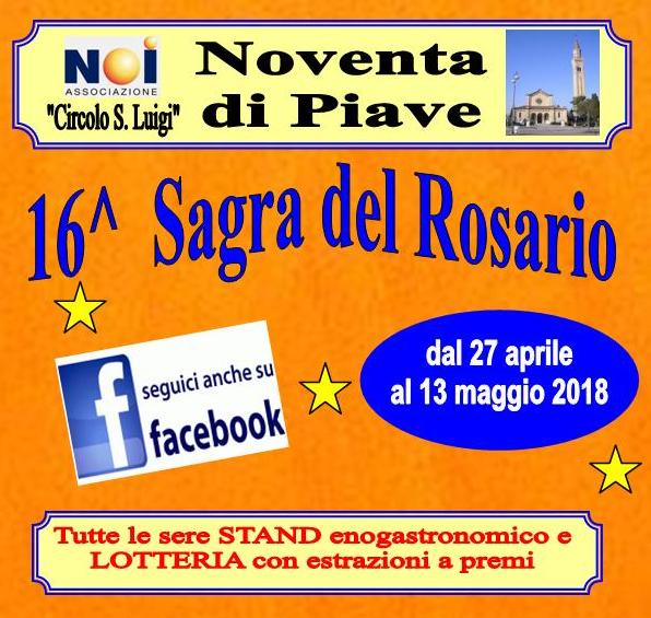 16^ Sagra del Rosario