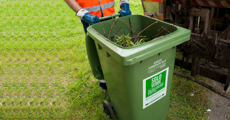 Nuova modalità di raccolta del rifiuto verde da gennaio 2021